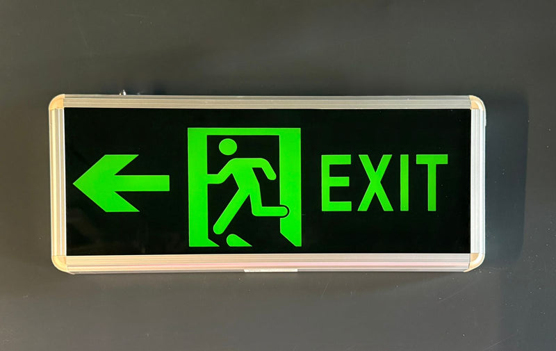 Exit მანიშნებელი (ისარი) მანათობელი