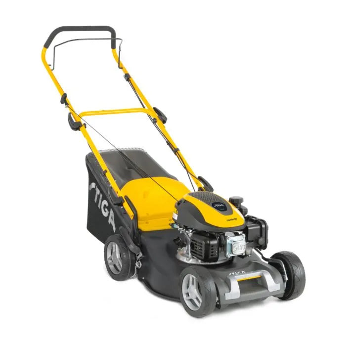 ბალახის გაზონის  საკრეჭი მანქანა ბენზინე  Petrol lawn mower STIGA Combi