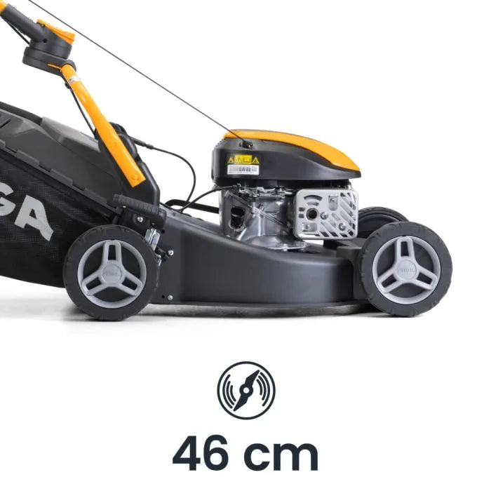 ბალახის გაზონის საკრეჭი მანქანა ბენზინზე Petrol lawn mower STIGA Collector 548 S