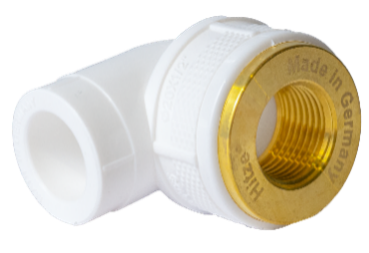 მუხლი ქანჩით შ/ხ  25*3/4  PPR  HITZE   PN 25