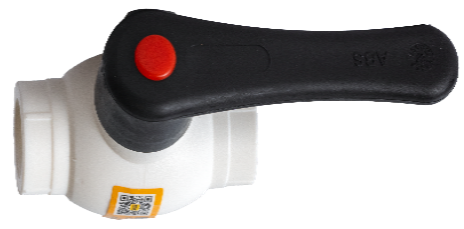 სარქველი ბურთულიანი 40 მმ  PPR  HITZE   PN 25