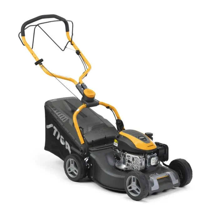 ბალახის გაზონის საკრეჭი მანქანა ბენზინზე Petrol lawn mower STIGA Collector 548 S