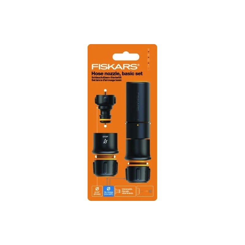 6411501511157 სარწყავი ნაკრები SOL Hose Nozzle Basic Set