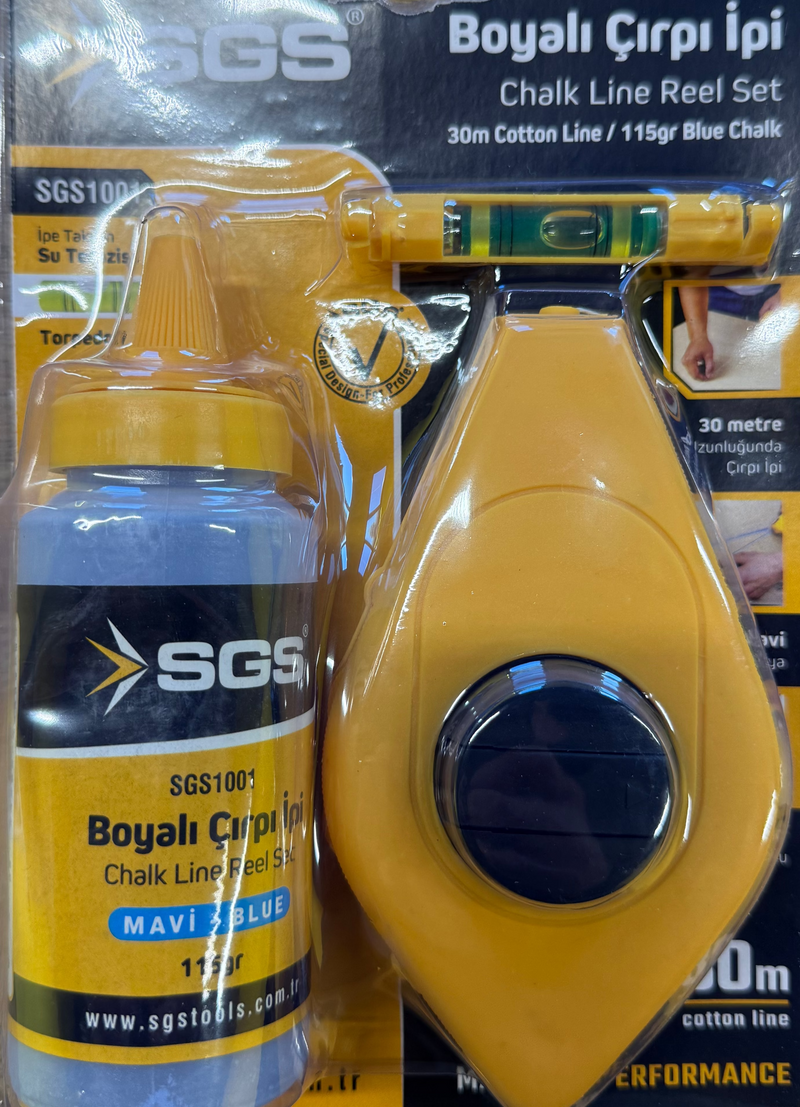 ხაზის გასავლები წკაპი SGS ლურჯი ფხვნილი