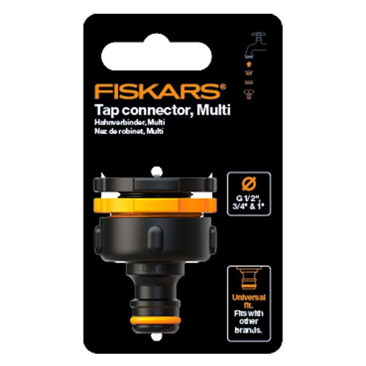 6411501510761 კონექტორი Fiskars CF Tap Connector MULTI
