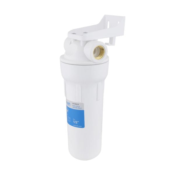 მექანიკური ფილტრის კორპუსი ECS FPV12PECO / White / 1/2" /