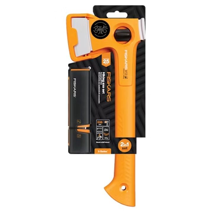 6411501706706 ნაჯახი X13 hiking axe + sharpener SET
