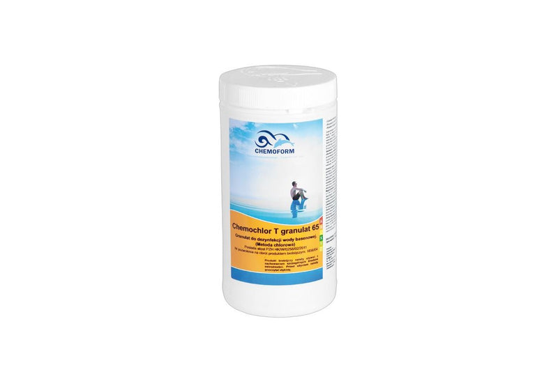 აუზის ქიმია - CHM / ქლორი / გრანული / ChemochlorT65 / Sodium dichloroisocyanurate / 1kg / 56% /