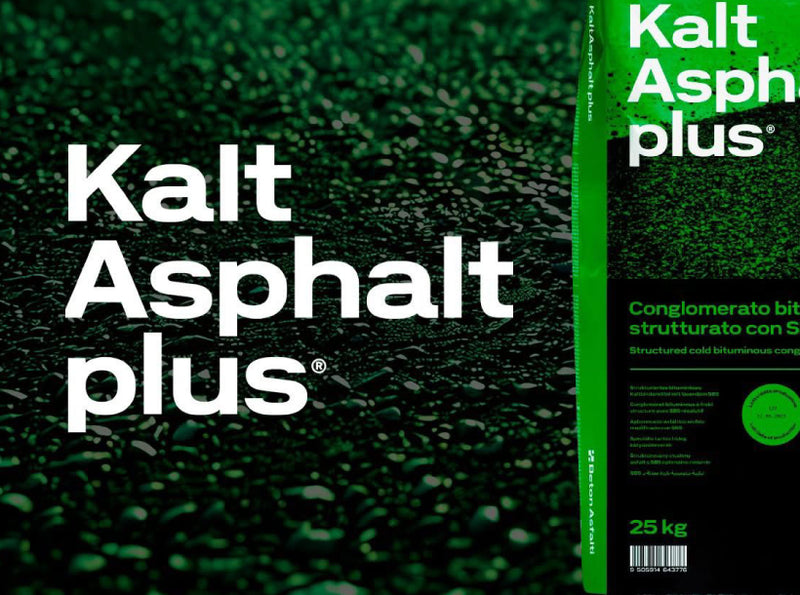 KaltAsphalt Plus® - (ცივი ასფალტი 25 კგ)
