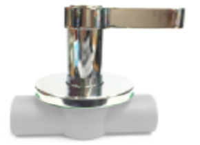 სარქველი დეკორატიული ქრომირებული ( 308 )  25 მმ  PPR  HITZE   PN 25