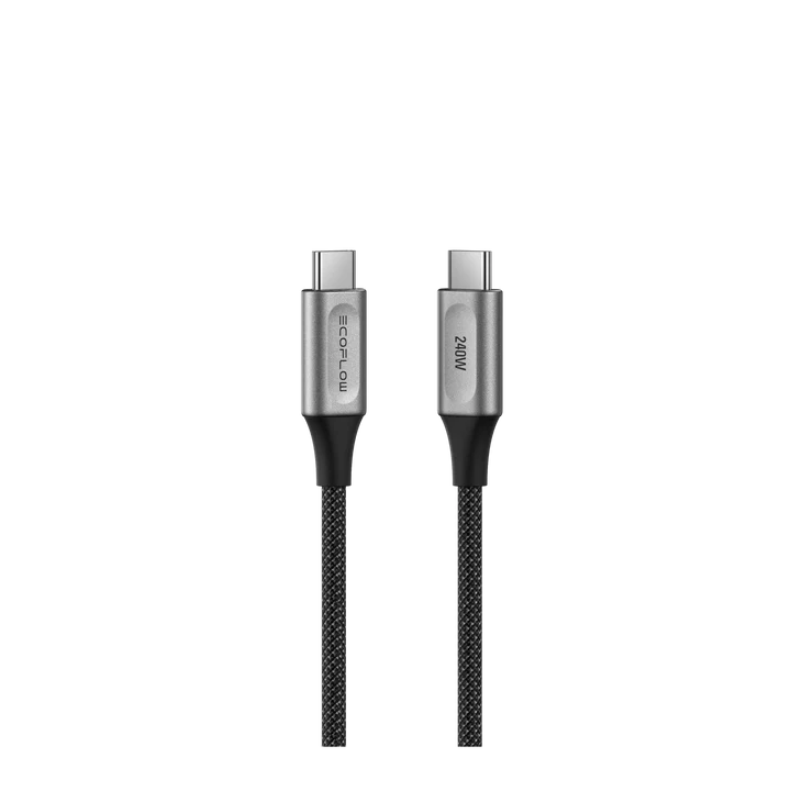 კაბელი EcoFlow 240W USB-C to USB-C 1.8 m Cable