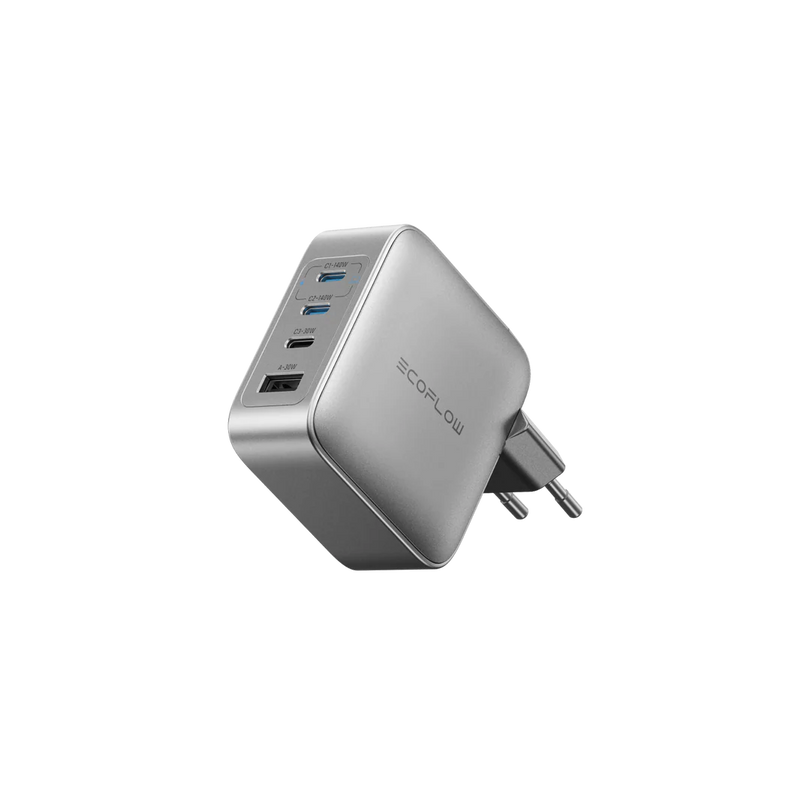 დამტენი 4-1 EcoFlow RAPID Pro 140 W GaN-lader