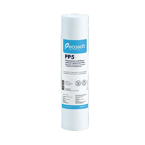 ECS ფილტრის კარტრიჯი / პოლიპროპილენი / BB20 / 4.5″×20″ / 5 mic /
