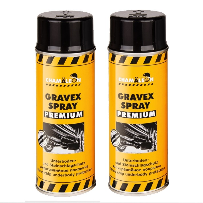 Chamaleon ბეშუმი PREMIUM შავი 0.5L Gravex spray BLACK