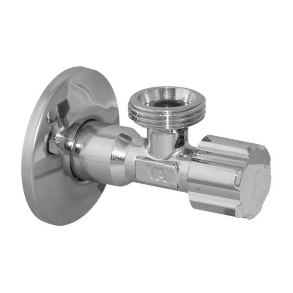 Albertoni 1/2x3/4 კუთხის ვენტილი ABS სახელურით