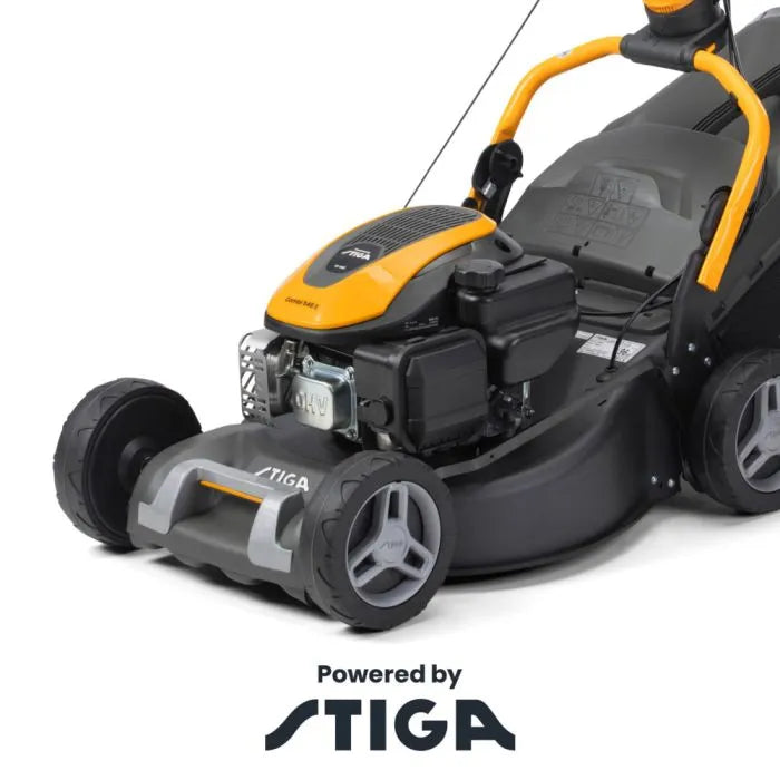 ბალახის გაზონის საკრეჭი მანქანა ბენზინზე Petrol lawn mower STIGA Collector 548 S