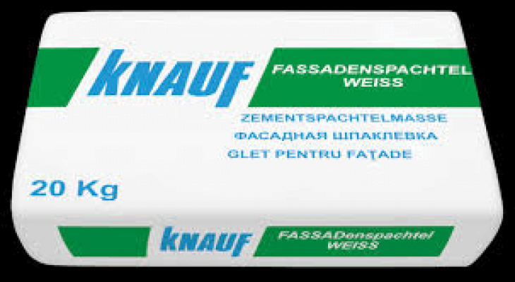 ცემენტის ფითხი თეთრი - (Fassadenspachtel) 20კგ