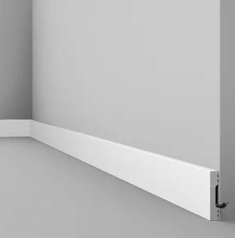 პროფილი FD10 WALLSTYL (2 მეტრი) - პლინტუსი 10სმ