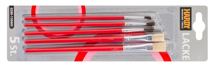 ფუნჯების ნაკრები "ჰობბი", 5ც, (0280-130005)
