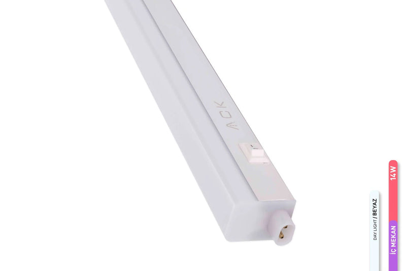 12272 - ACK ლედ სანათი 14W IP 20  1300 ლუმენი სიგრძე   1173მმ  6500 კანდელი AN10-01430
