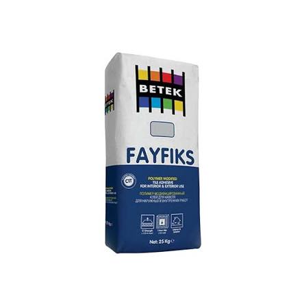 წებოცემენტი BETEK FAYFIKS 25კგ ტომარა