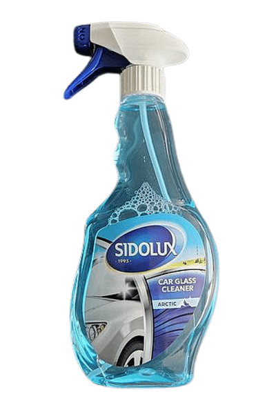 SIDOLUX Car Glass Cleaner  მანქანის შუშის და სარკის საწმენდი არქტიკის არომატით 500გრ