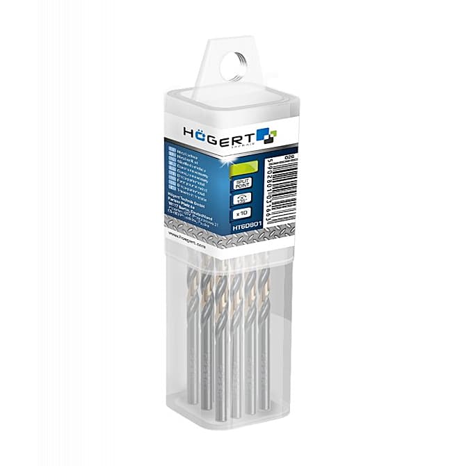 HT6D862 ბურღი მეტალის Metal drill bit   7.0 mm, 10 pcs. (10/60)