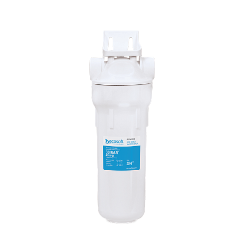 მექანიკური ფილტრის კორპუსი ECS  FPV34PECO / White / 3/4" /