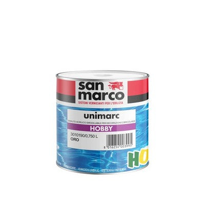 UNIMARC HOBBY ORO / უნიმარკ ჰობი ორო (წყალზე დაფუძნებული ხისა და მეტალის საღებავი)