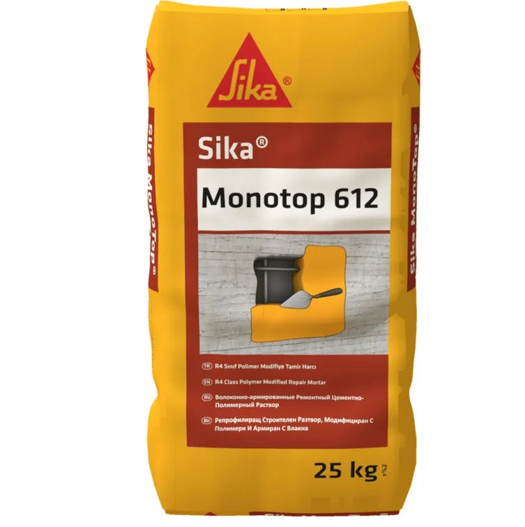 სარემონტო დუღაბი, Sika Monotop 612, 25 კგ