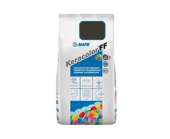 ფუგა KERACOLOR FF №120/1კგ (შავი)