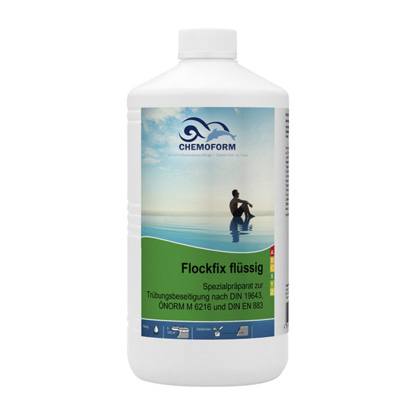 აუზის ქიმია - CHM / ფლოკულანტი / თხევადი / Flocfix / Aluminum hydroxychloride / 1kg /