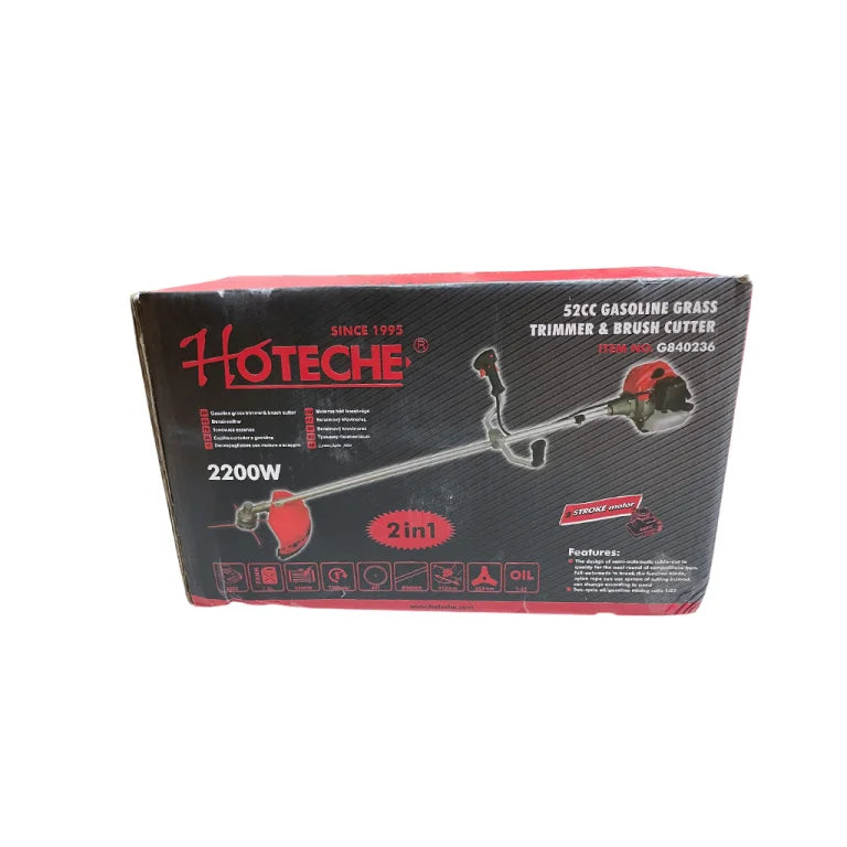 ბენზო ცელი სათიბი - Grass Trimmer & Brush Cutter  hoteche red