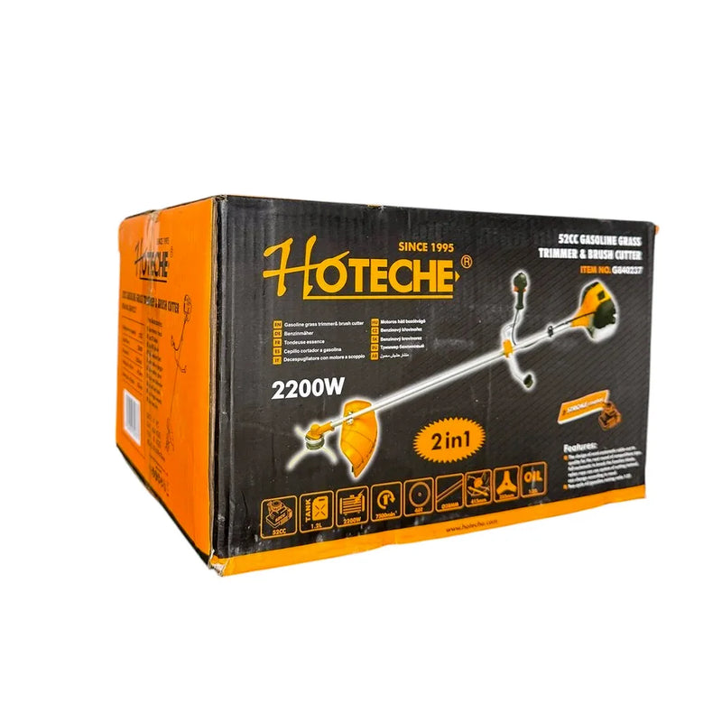 ბენზო ცელი - Grass Trimmer & Brush Cutter  hoteche yellow